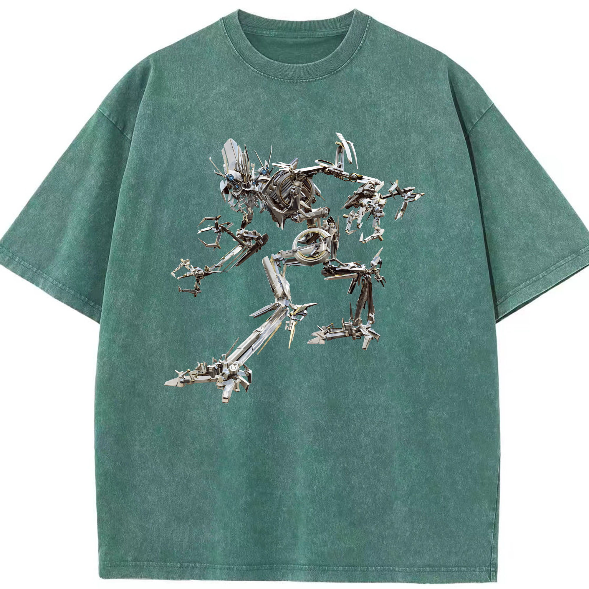 （画像用） Transformers トランスフォーマー 綿100% ヴィンテージ風 半袖Tシャツ（フロントプリント）